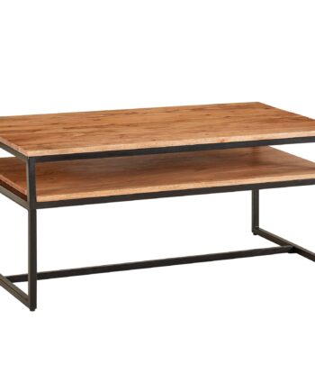 Sofabord   Massivt Træ  100   60   45 Cm