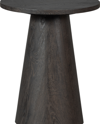 Sofabord Woood Collection Vito Mørkebrun Mdf ø40   H50 Cm