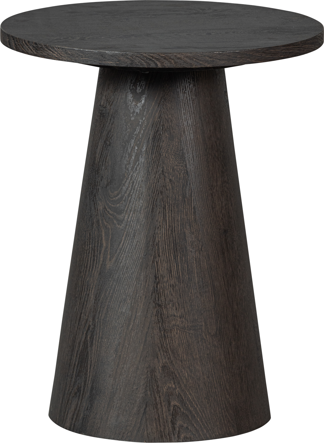 Sofabord Woood Collection Vito Mørkebrun Mdf ø40 H50 Cm