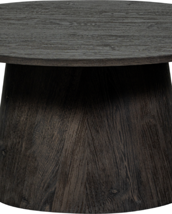 Sofabord Woood Collection Vito ø60 H45 Mørkebrun Mdf
