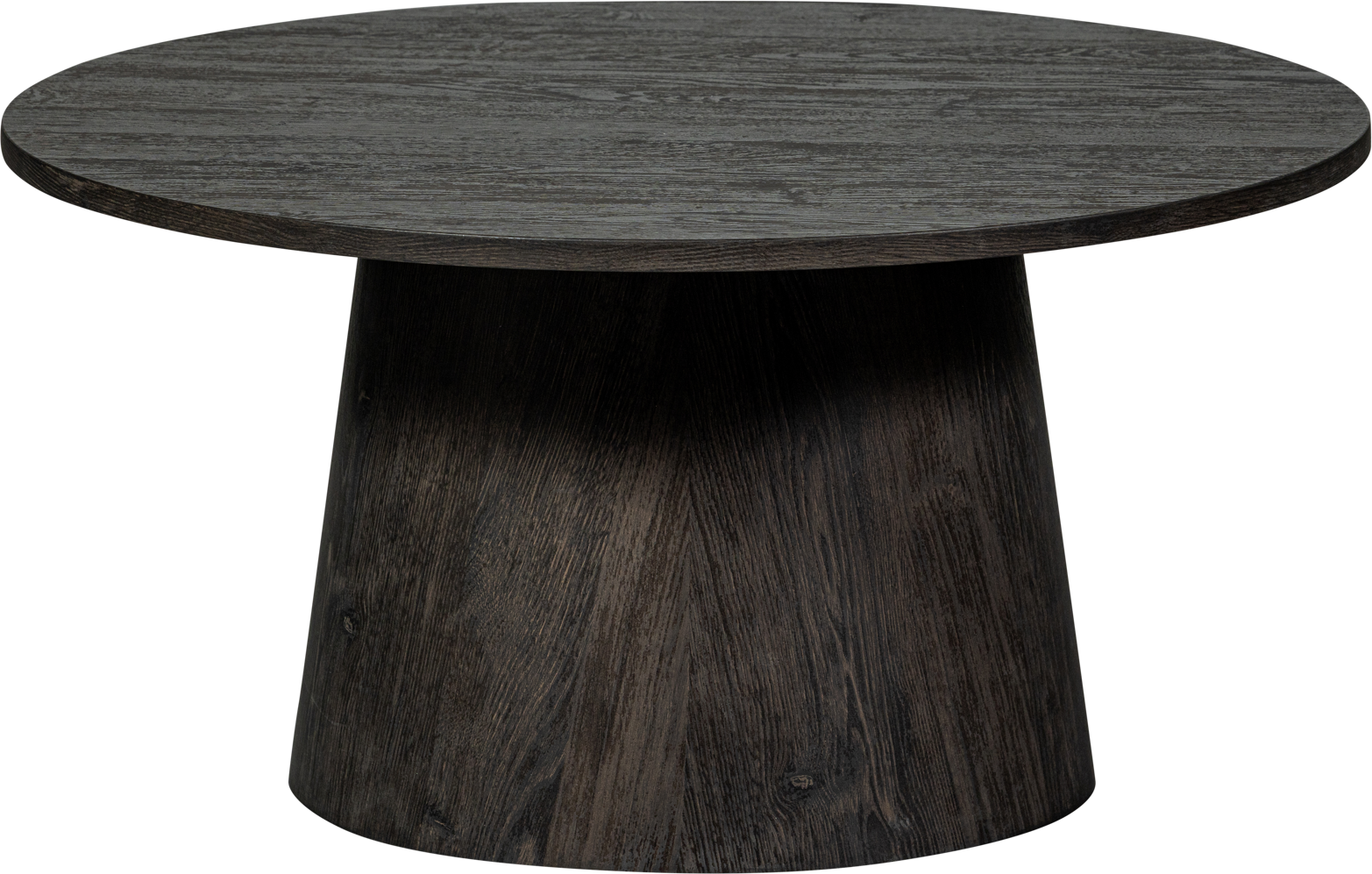 Sofabord Woood Collection Vito ø60 H45 Mørkebrun Mdf