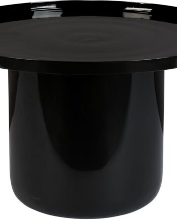 Sofabord Zuiver Shiny Rund Emaljeret Aluminium ø67 Cm Elegant Design