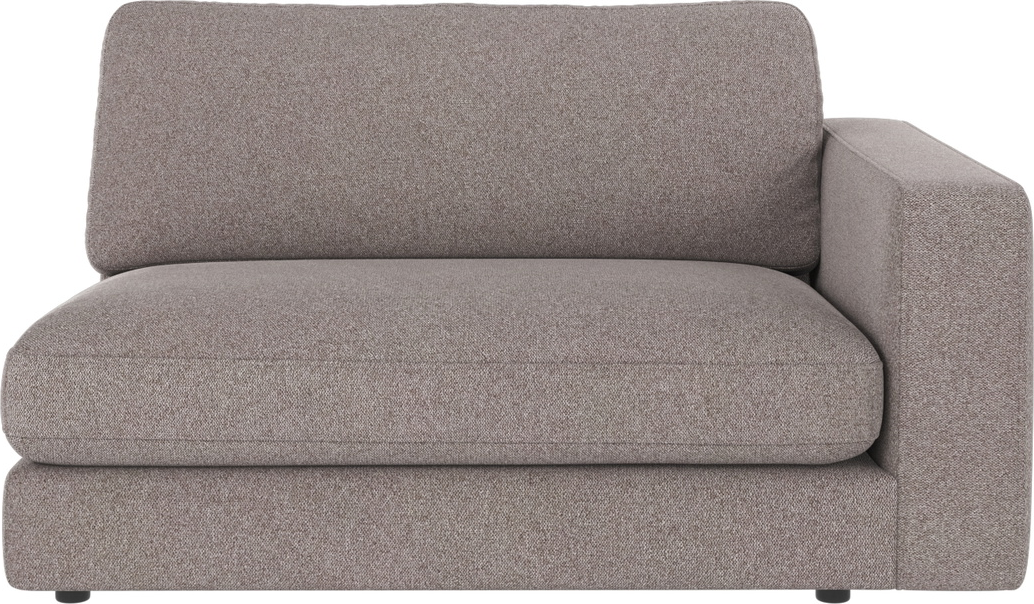 Sofamodul Højre Armlæn Rowico Duncan Brenda Melange Gråbeige H78xb129xd103 Cm