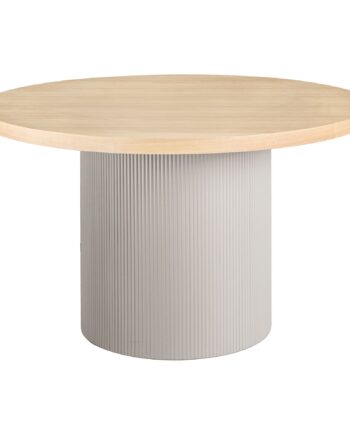 Solva Spisebord Spisebord  Ask  Natur Sand ø120x75 Cm