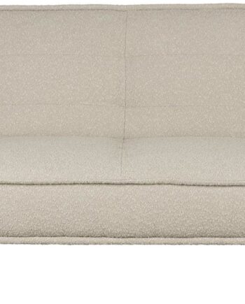 Sovesofa Studio White Cielke Lysgrå Polyester 184x90x84 Cm Skumfyld Fyrretræsben Uden Armlæn Multifunktionel