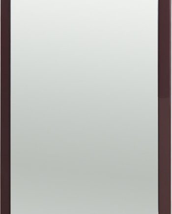 Spejl Broste Copenhagen Tenna   Rødt Vægspejl   Mdf Og Glas 78x46x3   Cm
