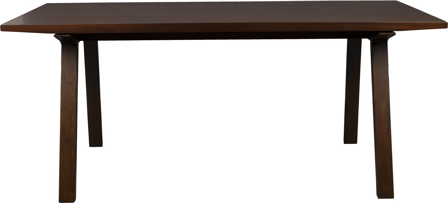 Spisebord Dutchbone Adamello 180x95x75 Cm Mørk Natur Askefiner Gummitræ
