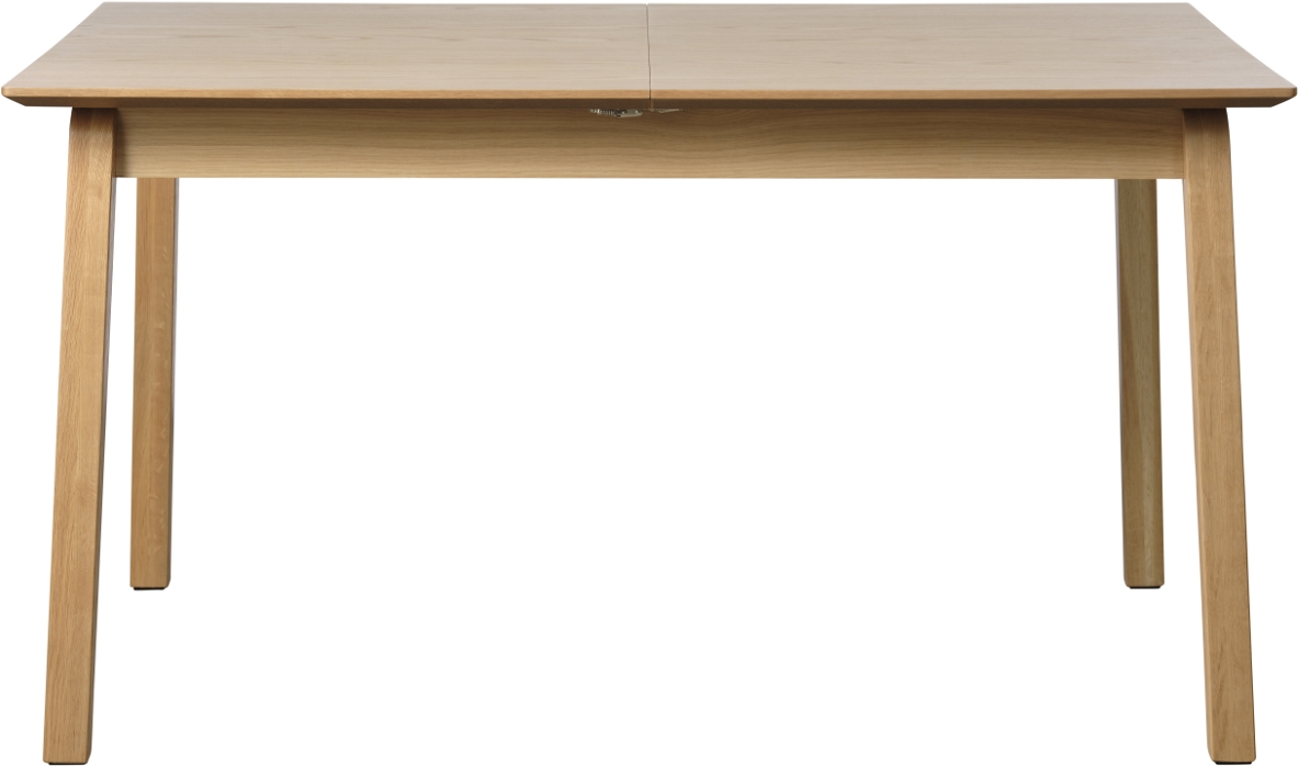 Spisebord Med Udtræk Nordique Design Bari Natur Egetræ 75x95x140 Cm Fsc Mix