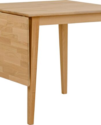 Spisebord Rowico Filippa Udtræksbord   Olieret Massiv Eg 80ã 80-125 Cm Fsc-certificeret
