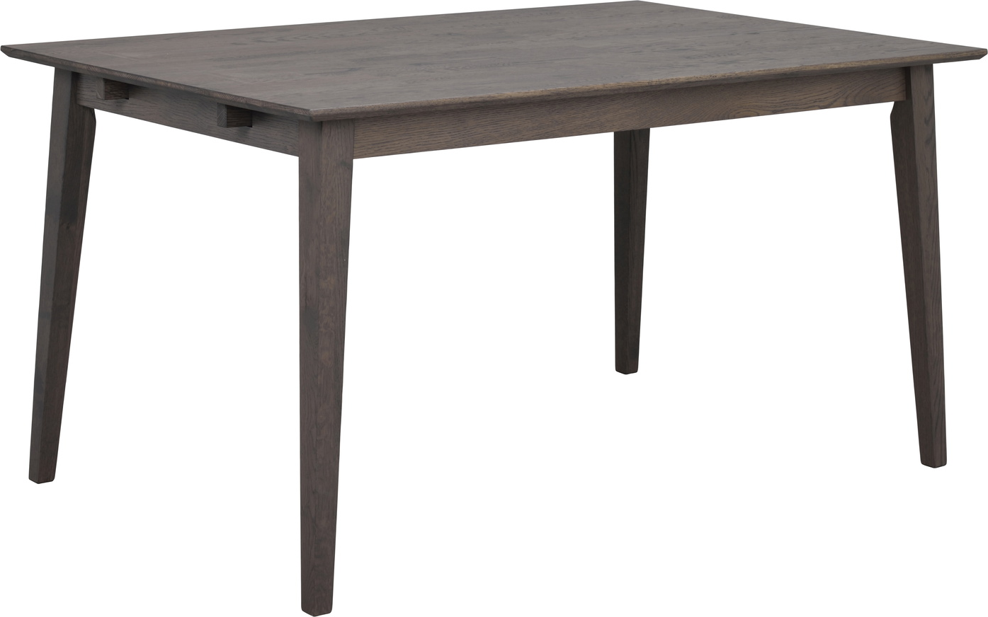 Spisebord Rowico Filippa Udvidelsesbart Fsc-certificeret Massivt Egetræ 140x90 Cm Mørkebrun