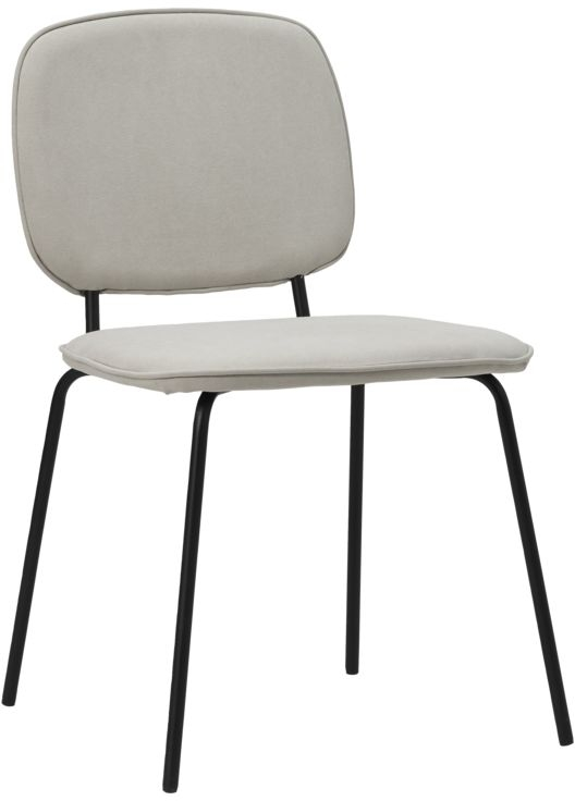 Spisebordsstol House Doctor Coton Sand Bomuld Metalben