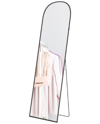 Stående Spejl  Helkropsspejl  Moderne Design  50 Cm       Cm   161   Cm  Sort