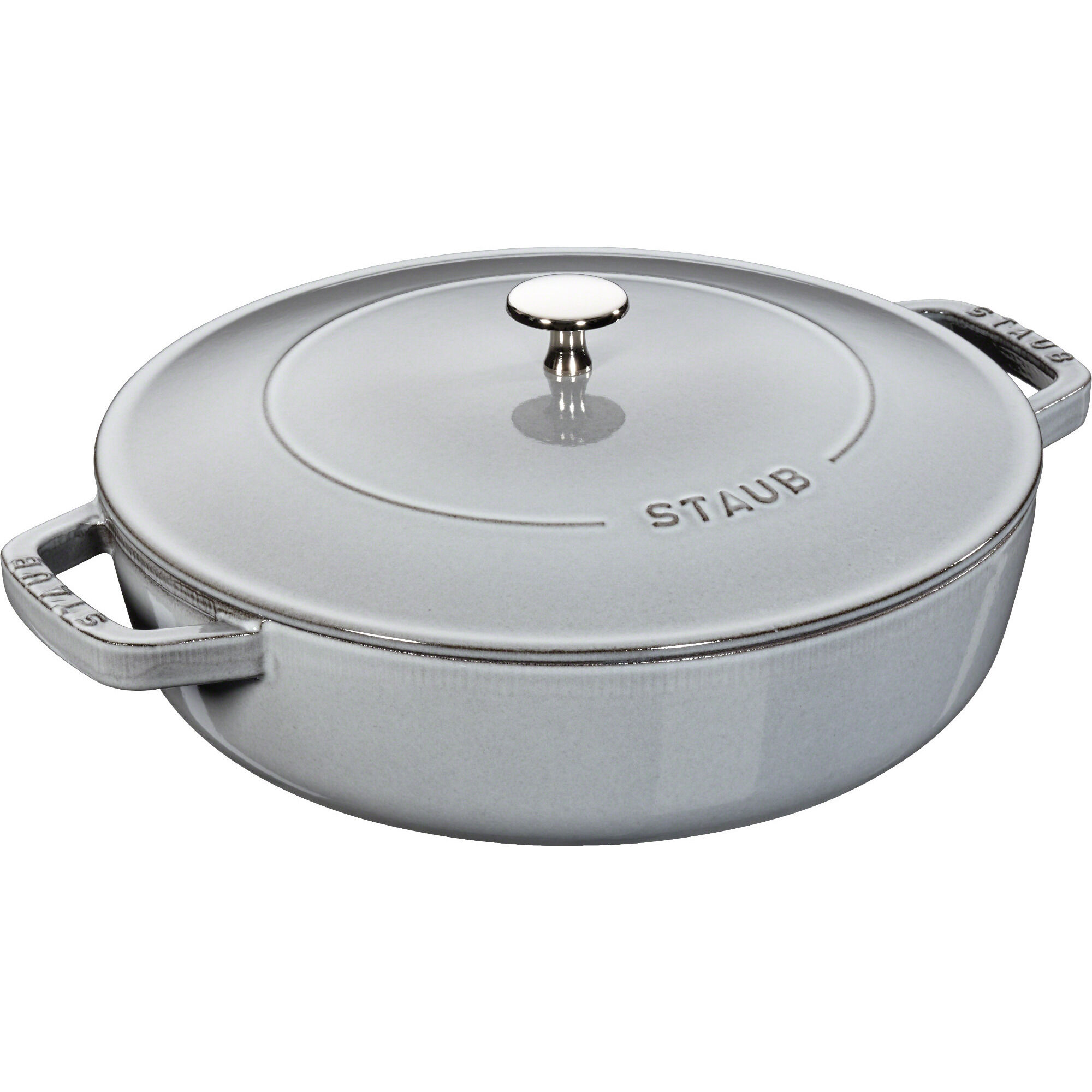 Staub Chistera Sautergryde 28cm  Grå