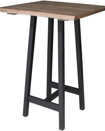 Stel Til Bar- Og Højbord House Of Sander Bar Base Sort Justerbart 41-85 Cm   Stk