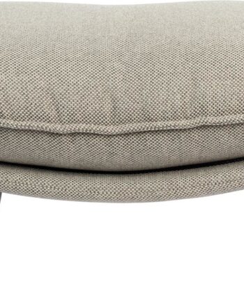 Stofskammel Zuiver Hocker Lysgrå Taburet H46xb52xl78 Cm