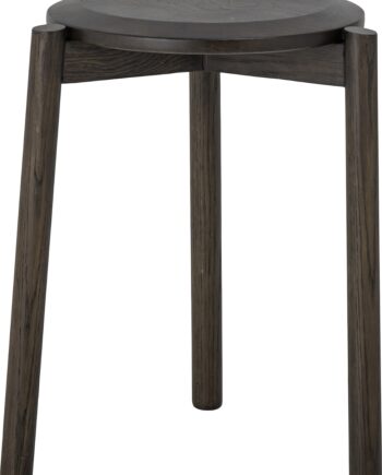 Taburet Bloomingville Gil Skammel   Eg Mdf Med Egfiner ø33ã 45 Cm Brun