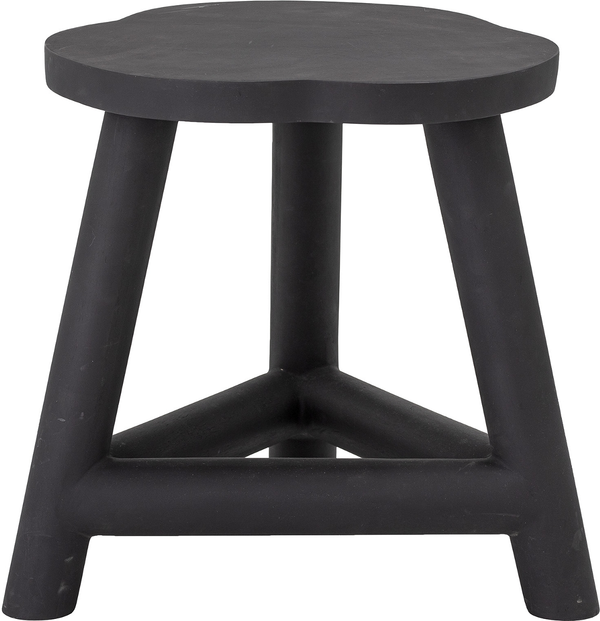 Taburet Creative Collection Malie Sort Mangotræ H38ã B35ã L35 Cm