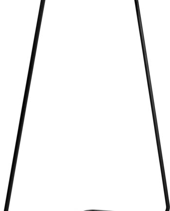 Tøjstativ Spinder Design Hang-on   Garderobestativ Mat Sort Stål H160ã B118ã D57 Cm