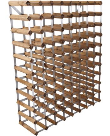 Traditional Wine Rack Vinreol Saml-selv Lys Eg 90 Flasker