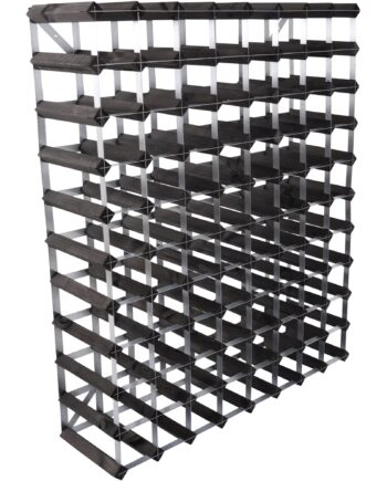 Traditional Wine Rack Vinstativ Black Ash 90 Flasker