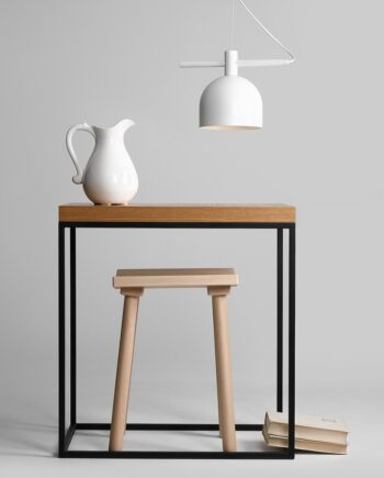 Tudor Loftlampe   Hvid Metal
