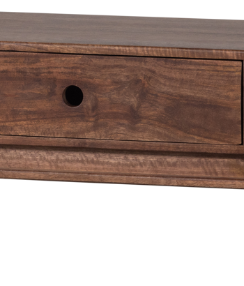 Tv-bord Woood Collection Staes Mangotræ Valnød 180x45x37 Cm Med   Skuffer