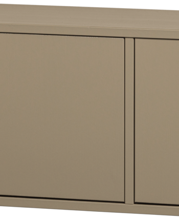 Tv-bord Woood Turner   Fsc-certificeret Fyrretræ Brun  Minimalistisk Tv-møbel Med Opbevaring