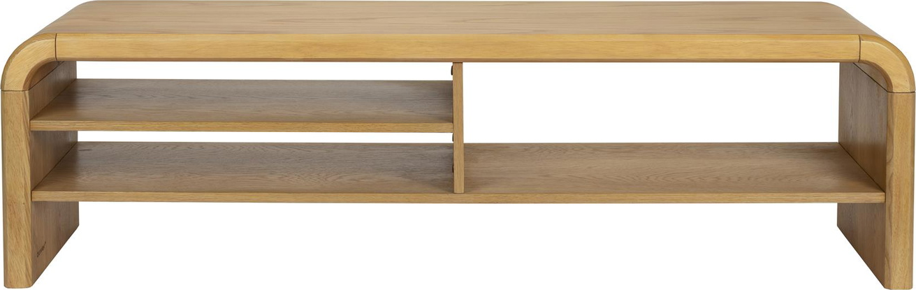 Tv-bord Zuiver Brave 160 Cm Mørk Sand Egetræsfiner