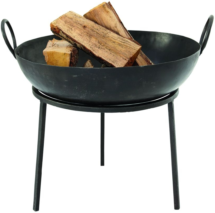 Udendørs Bålsted Bålfad House Doctor ø55   H62 Cm Sort Jern