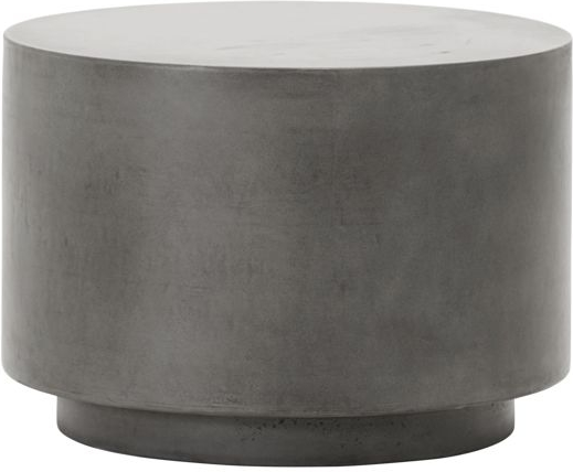 Udendørs Beton Sofabord House Doctor Out ø50   H35 Cm Grå