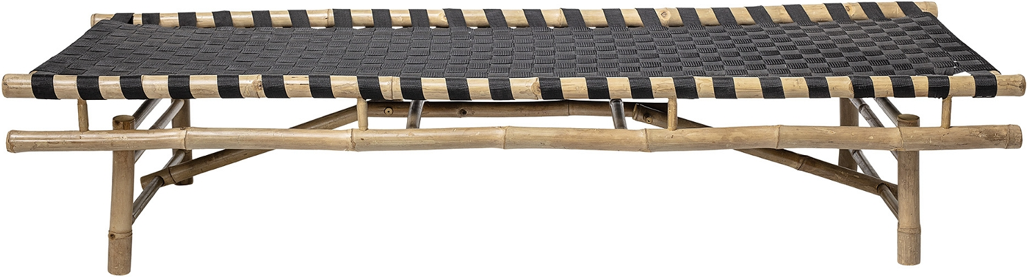 Udendørs Daybed Bloomingville Nordic Solseng Bambus 70x190 Cm Natur
