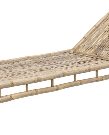 Udendørs Daybed Solvogn Bloomingville Sole Bambus Natur H33xb74xl220