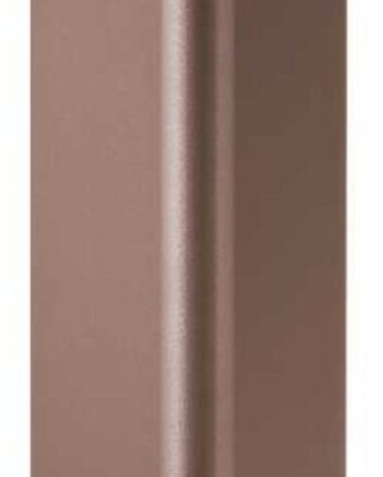 Udendørs Gulvlampe Ideal Lux Pulsar   Aluminium Og Metal  Kaffefarvet  Ip44  E27  42w  H80 Cm