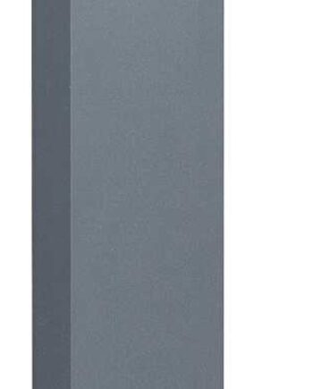 Udendørs Gulvlampe Ideal Lux Sirio Antracit Aluminium H60x15x10 Cm