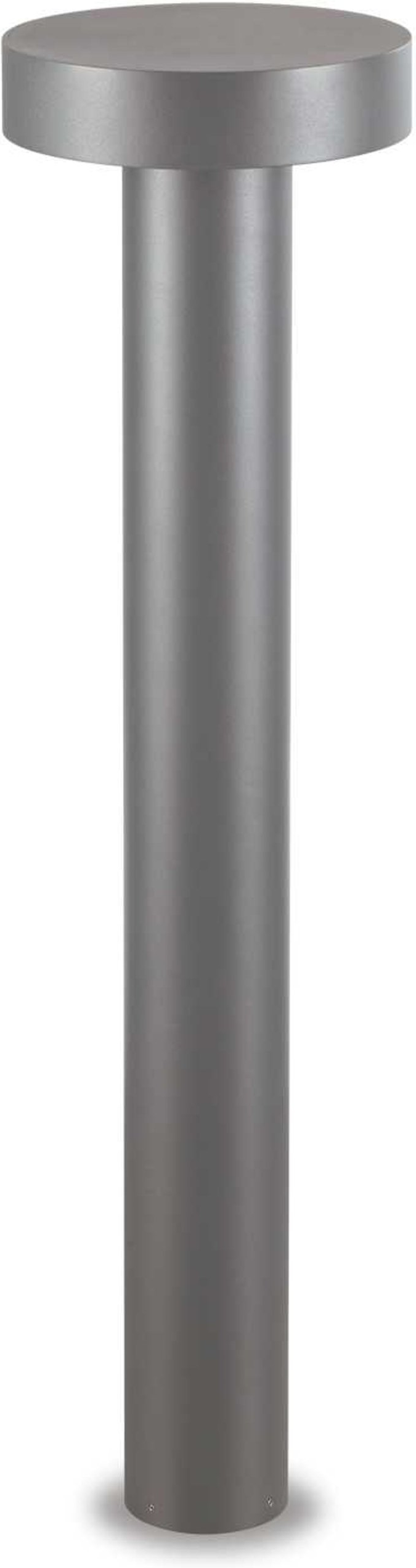 Udendørs Gulvlampe Ideal Lux Tesla Antracit Ip44 ø20 5xh80 Cm Havebelysning Aluminium