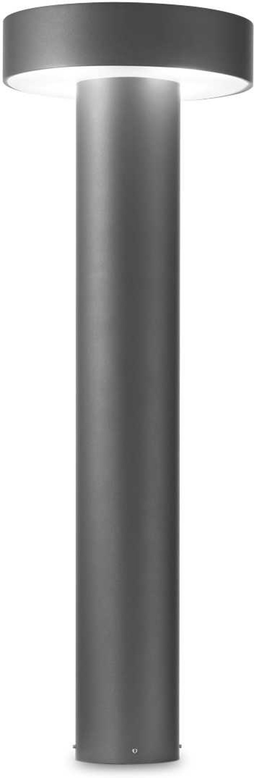 Udendørs Gulvlampe Ideal Lux Tesla Antracit ø20 5xh60 Cm Aluminium Metal Ip44 4xg9