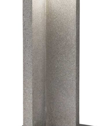 Udendørs Gulvlampe Ideal Lux Titano 9w Led 450 Lm Granit Sort Ip55