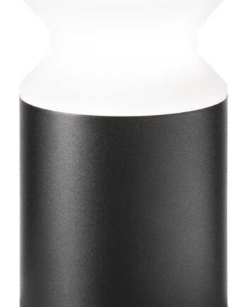 Udendørs Gulvlampe Ideal Lux Torre ø14ã H22 Cm Sort Aluminium Og Metal Ip44 Havelampe