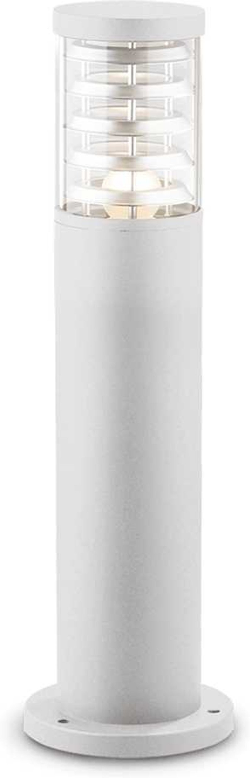 Udendørs Gulvlampe Ideal Lux Tronco Hvid ø15 5ã 40 Cm Ip44 Aluminium
