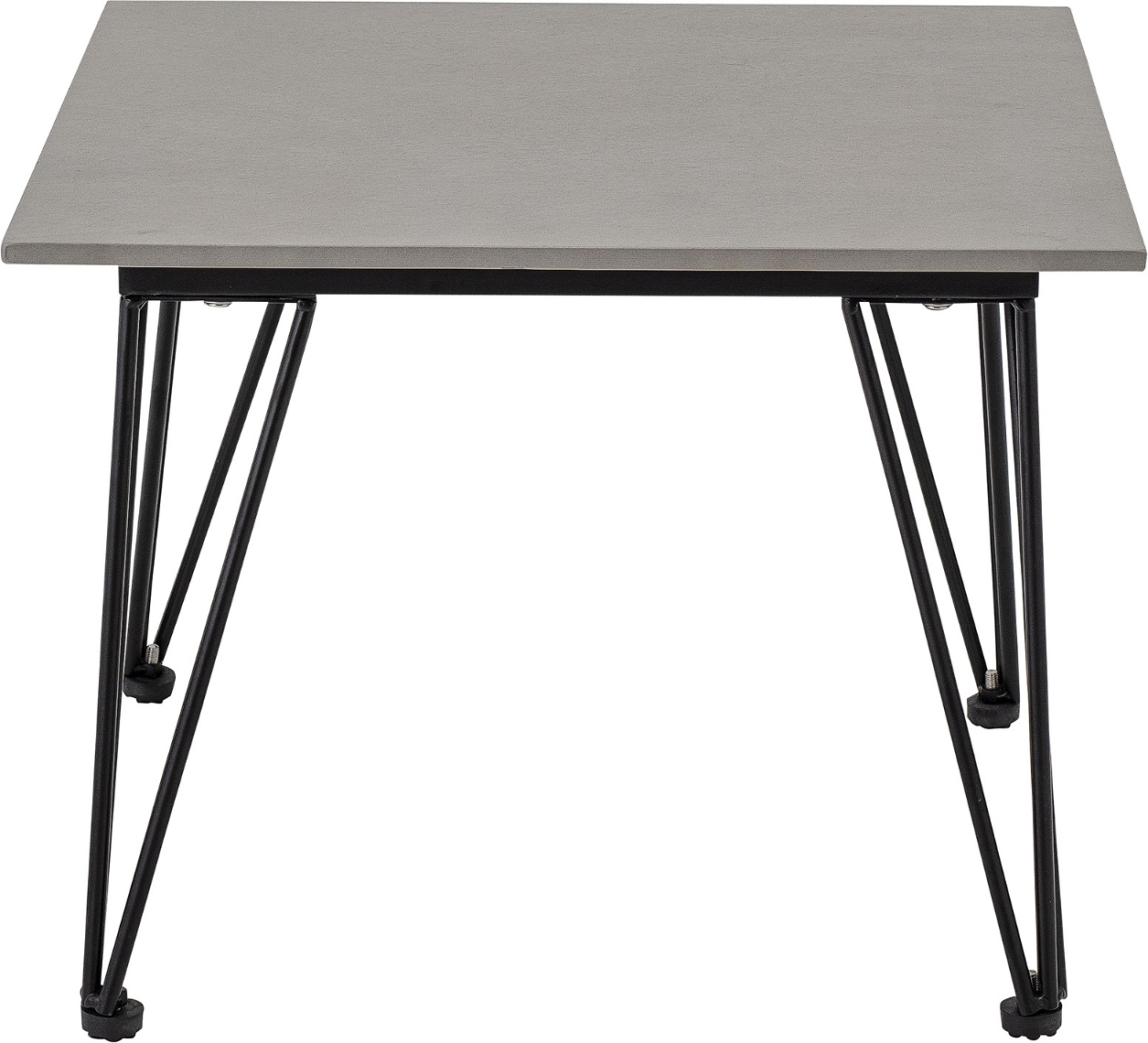 Udendørs Loungebord Bloomingville Mundo Grå Beton 55x55x42 Cm
