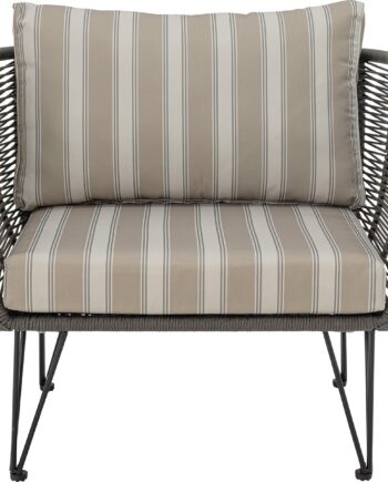 Udendørs Loungestol Bloomingville Mundo Mito Grøn Metal H72   B74   L87 Cm