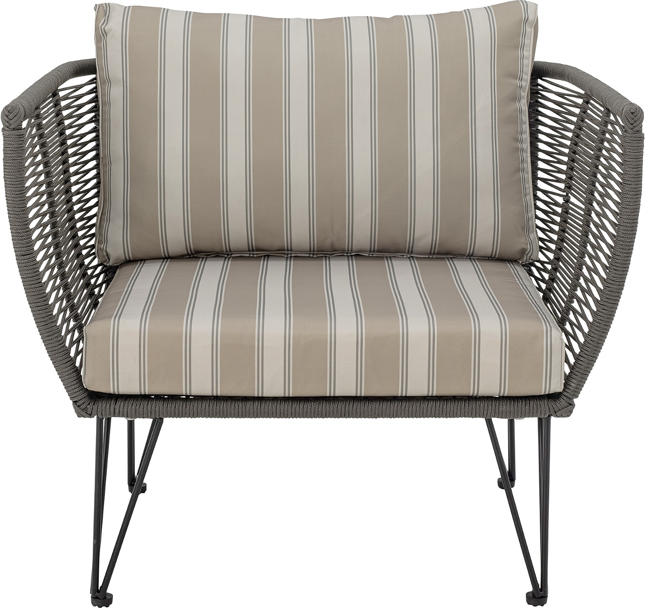 Udendørs Loungestol Bloomingville Mundo Mito Grøn Metal H72   B74   L87 Cm