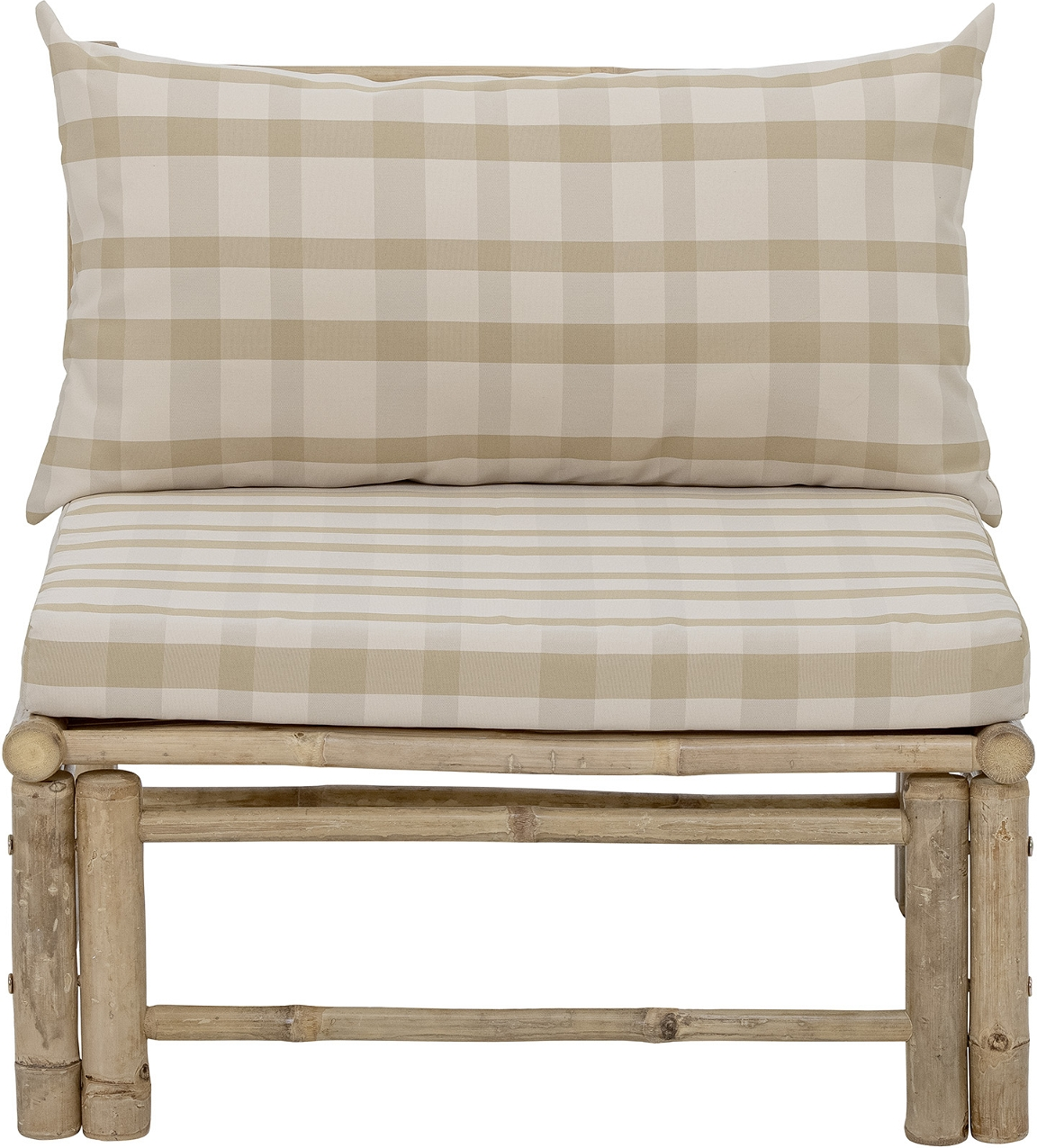 Udendørs Modulsofa Bloomingville Korfu Midter Bambus Natur