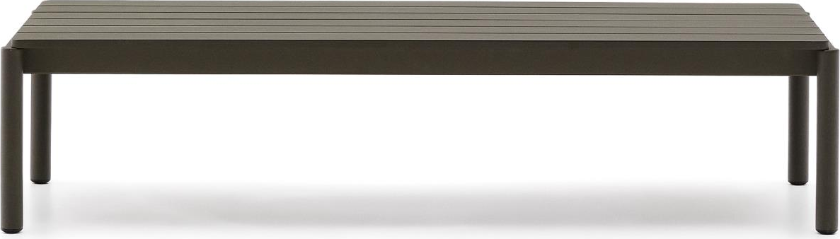Udendørs Sofabord Kaffebord Kave Home Sorells Aluminium Khaki H34 8ã B149 2ã D63 Cm Pulverlakeret