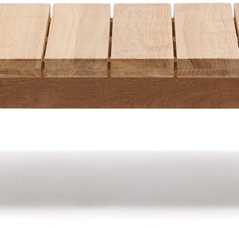 Udendørs Sofabord Kave Home Tirant   Fsc-certificeret Teak 140x70 Cm H26