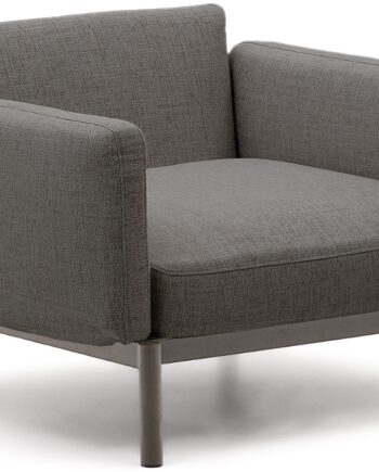 Udendørs  -personers Loungesofa Kave Home Sorells Grafit Aluminium H73ã B113ã L115 Cm