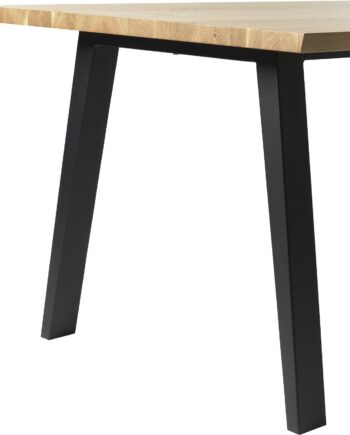 Understel  -shaped Nordique Design Reno H72   B54-75 Cm Sort Metal