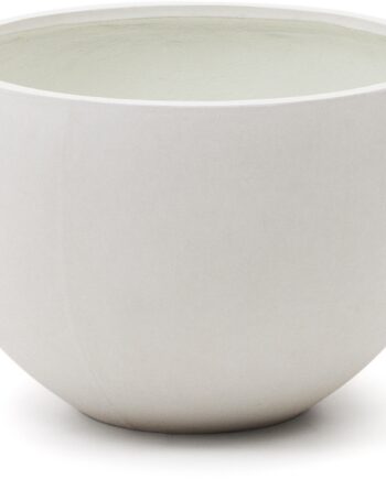 Urtepotte Kave Home Grau Hvid Cement-glasfiber H48xb72cm Indendørs Udendørs