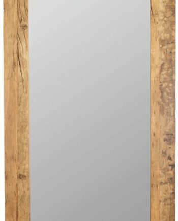 Vægspejl House Doctor Pure Nature   Naturfarvet Genbrugstræ 210   95 Cm