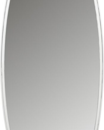 Vægspejl Studio White Miya Oval Hvid Jernramme 160x60 Cm